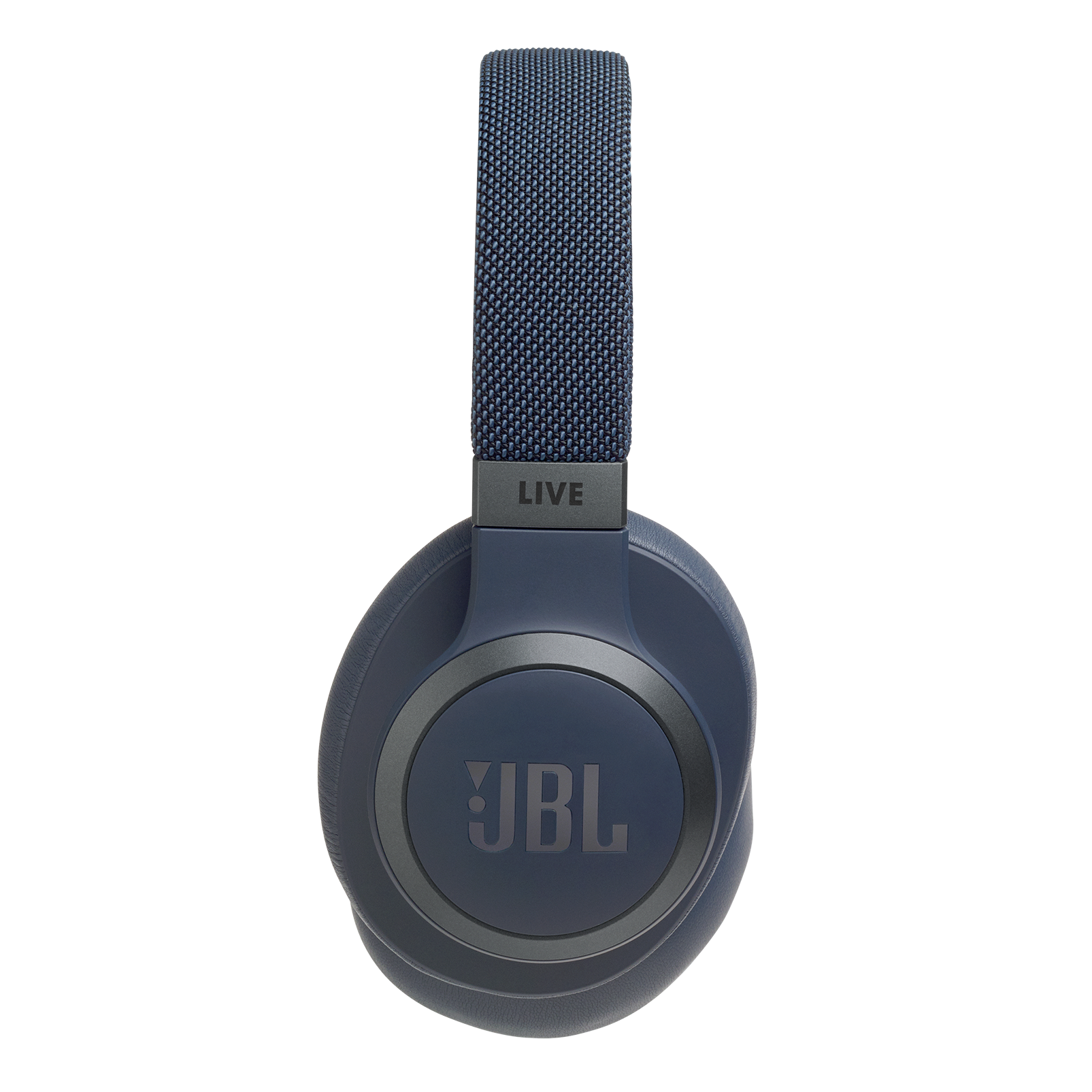 JBL Live 650BTNC - Blue - Wireless Over-Ear Noise-Cancelling Headphones - Detailshot 9